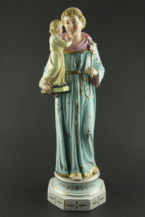 Image 2 of Saint Anthony of Padua - 44cm - Early 20th century