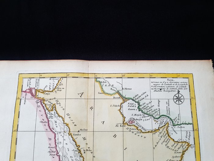 Image 3 of Middle East, Asia Minor, Persian Gulf, Qatar, Yemen, Oman, Saudi Arabia; La Haye / P. de Hondt / J.