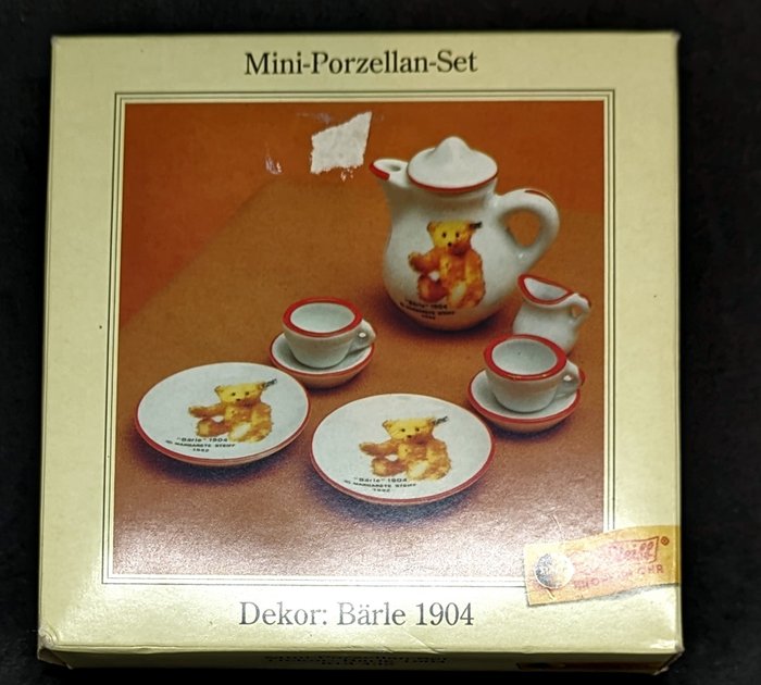 Image 2 of Sammlerobjekte: Original Steiff - Geschirr - 613 432 - doll dishes "Bärle 1904" - 1990-1999 - Germa
