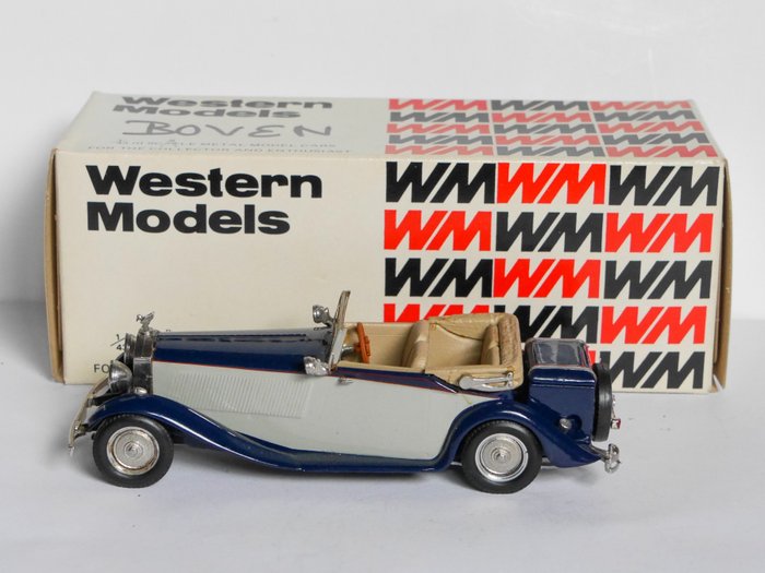 Preview of the first image of Western Models - 1:43 - Rolls Royce Phantom IIContinental 1933 - Model number WMS 8X.
