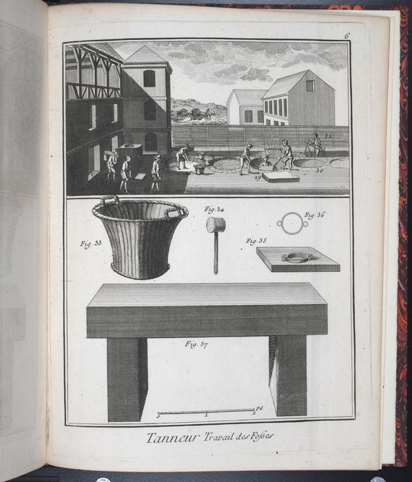 Preview of the first image of (Denis) Diderot / d'Alembert (Jean le rond) - Encyclopédie, ou Dictionnaire raisonné des Sciences,.