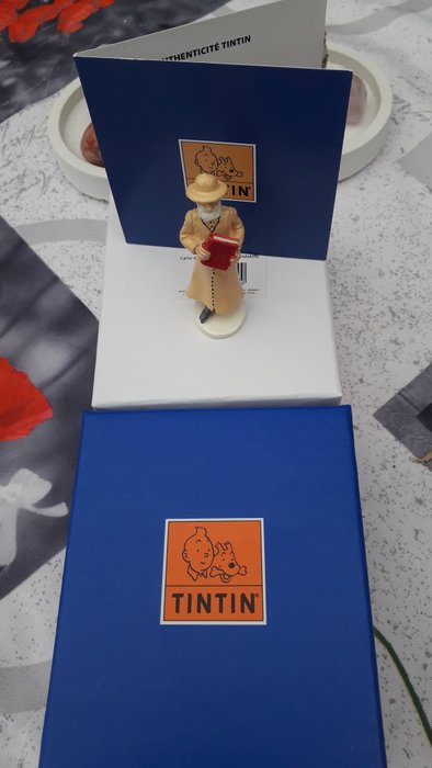 Image 2 of Tintin - Figurine Moulinsart 46510 - Carte de vœux 1972 - Père missionnaire - (2018)