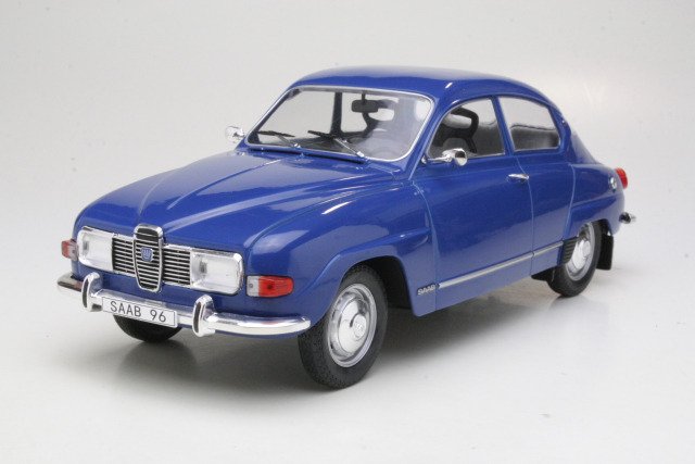 Preview of the first image of Modelcar Group - 1:18 - Saab 96 V4 - dark blue.