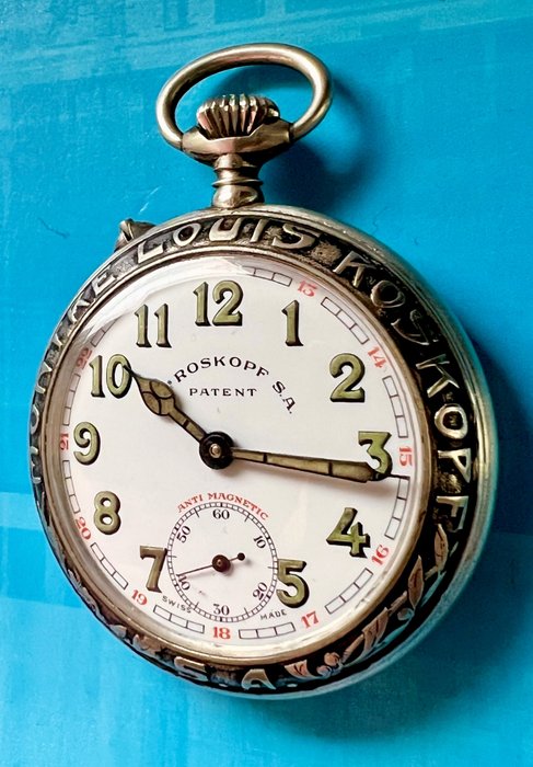 Image 3 of Roskopf - Louis roskopf chemin de fer modèle junior - pocket watch NO RESERVE PRICE - Unisex - 1901