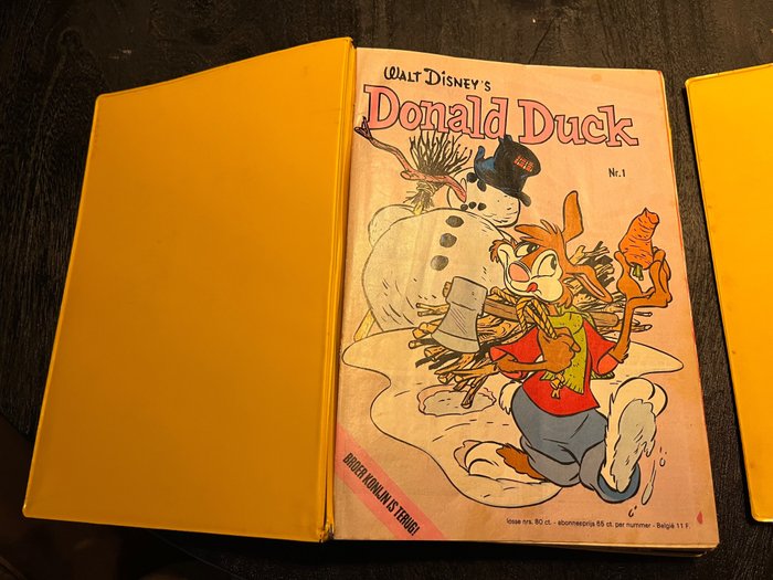 Preview of the first image of Donald Duck Weekblad 1-52 - 1972-1974 compleet ingebonden - Hardcover - First edition.