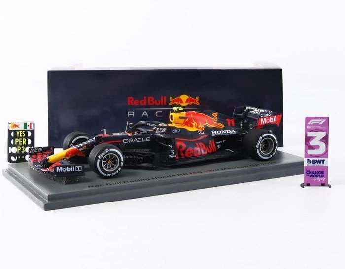 Preview of the first image of Spark - 1:43 - Red Bull Racing Honda RB16B 3rd Mexican GP 2021 - Sergio Perez.