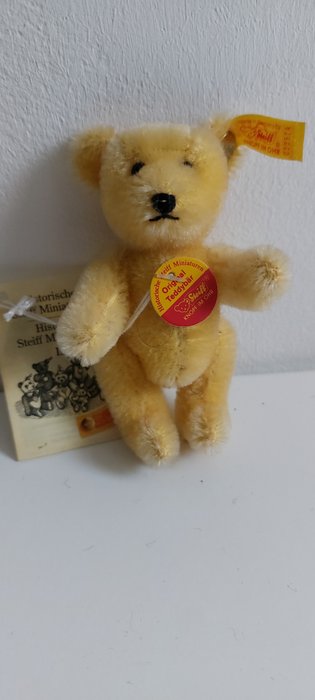 Image 3 of Steiff - Vintage - 030574 - Bear Steiff Mini Historical 84-85 - 1990-1999 - Germany