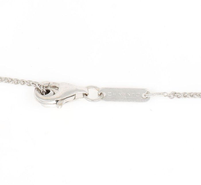 Image 3 of Chimento - ''No Reserve Price'' - 18 kt. White gold - Necklace with pendant Diamond