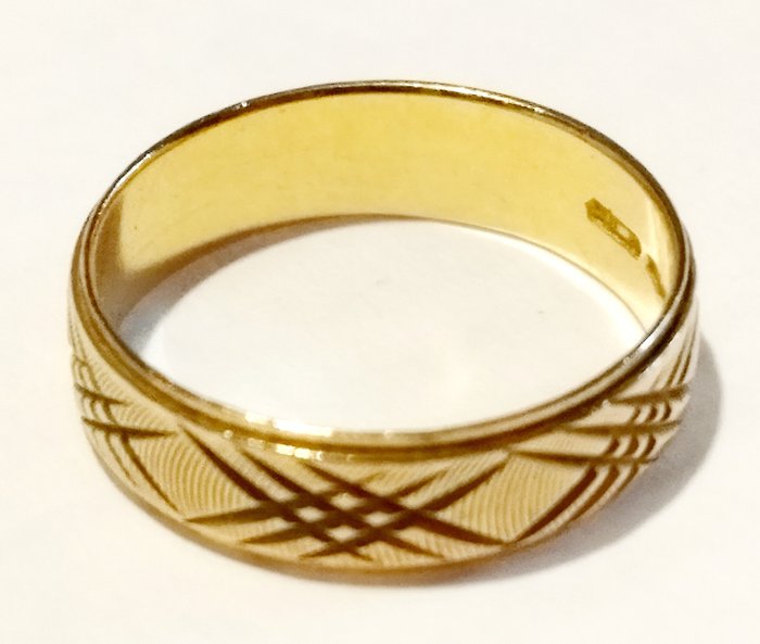 Image 3 of 18 kt. Yellow gold - Ring