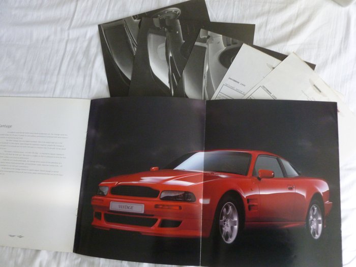 Image 2 of Brochures/catalogues - Lot of 9 Aston Martin (incl Tickford Capri) brochures / items - Aston Martin