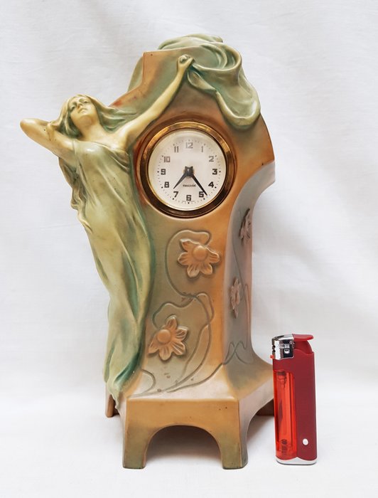 Image 2 of Schwarz - Bernard Bloch - Art Nouveau Clock