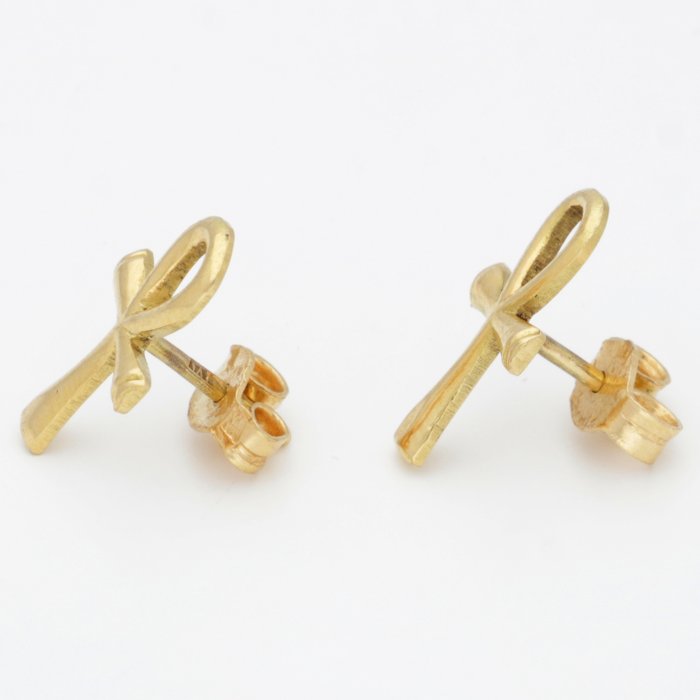 Image 3 of No Reserve - 18 kt. Gold - Earrings