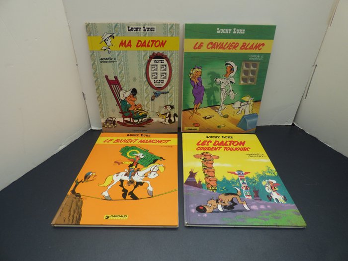 Preview of the first image of Lucky Luke - 4 Albums - 4x C - EO/Ré - (1971/1994).