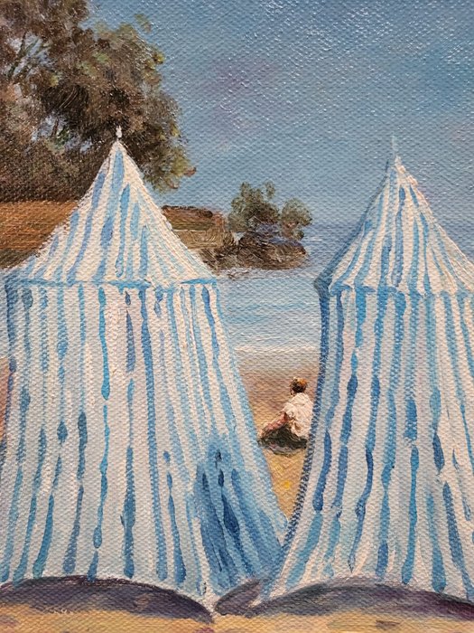 Image 3 of Cristaux Francis (1956) - Tente de plage