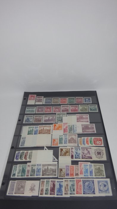Image 2 of German Empire 1939/1944 - Bohemia and Moravia – complete collection and additions - A1/B1/1-142/1-2