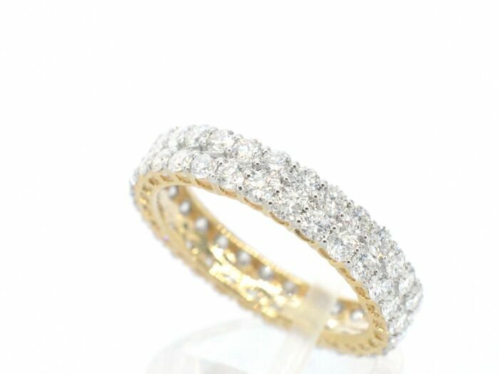 Preview of the first image of 14 kt. Gold - Ring - 2.25 ct Diamond.