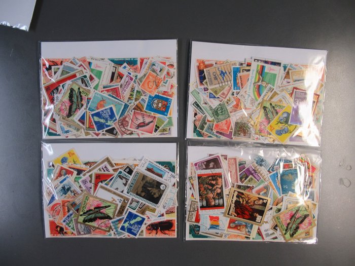 Image 2 of The whole world - Motif box, MNH**/cancelled, approx. 4.8 kg total weight including box