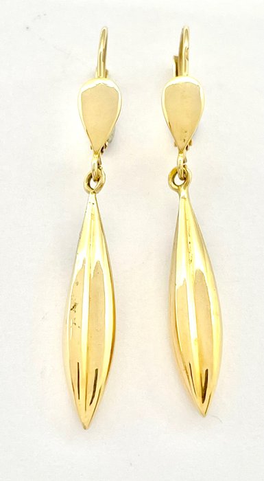 Image 2 of "NO RESERVE PRICE" Dormeuses - 18 kt. Yellow gold - Earrings