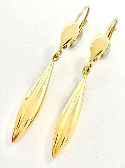 Image 3 of "NO RESERVE PRICE" Dormeuses - 18 kt. Yellow gold - Earrings