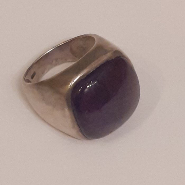 Preview of the first image of Silver - Ring Amethyst.