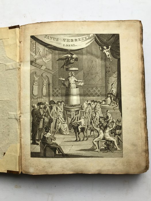 Preview of the first image of [Johannes Kinker/ Peterus de Wacker Van Zon] - Janus: Suum Cuique - 1747/1787.