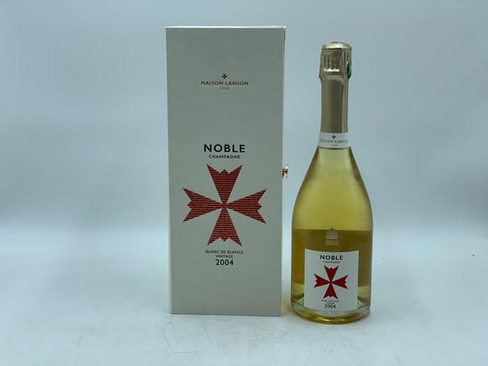 2004 Lanson, Noble - Champagne Blanc de Blancs - 1 Fles (0,75 liter)