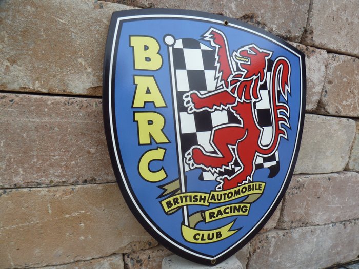 Image 3 of Sign - British Automobile Racing Club (BARC) Schild Metall - BARC - After 2000