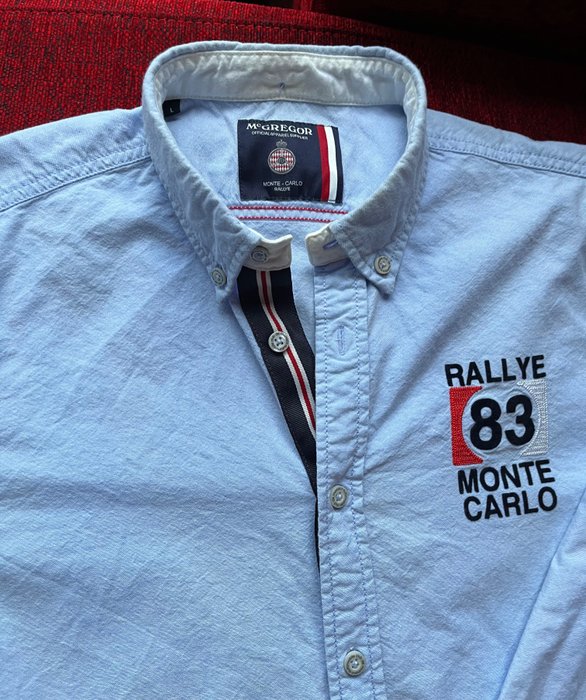 Preview of the first image of Clothing - Camisa 83 Rallye Montecarlo L - McGregor.