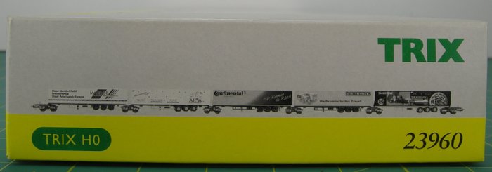 Image 2 of Trix H0 - 23960 - Freight wagon set - 5-piece set "Kombirail" - DB