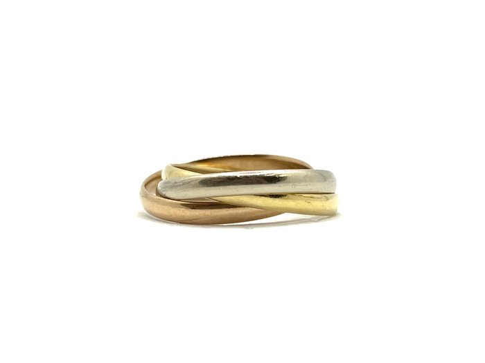 Preview of the first image of Cartier - 18 kt. Pink gold, White gold, Yellow gold - Ring.