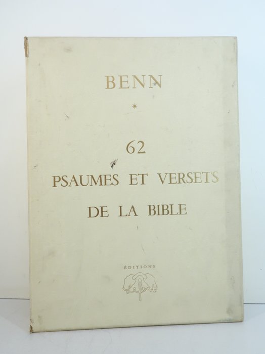 Image 2 of Signé;Benn / Jules Romain [Exemplaire de Valéry Giscard d'Estaing] - 62 psaumes et versets de la Bi