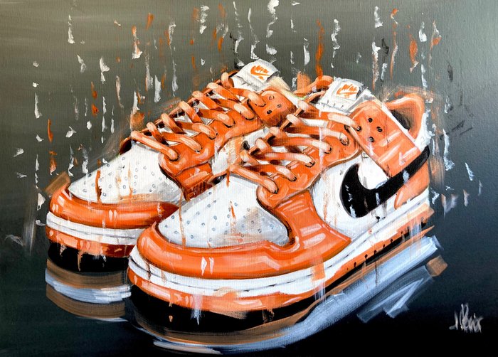 Preview of the first image of Sidney Perrier (XXI) - Nike SB Dunk Low Halloween.