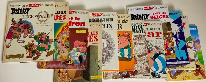 Preview of the first image of Astérix - 12 Albums - 12x C - First edition - (1967/2001).