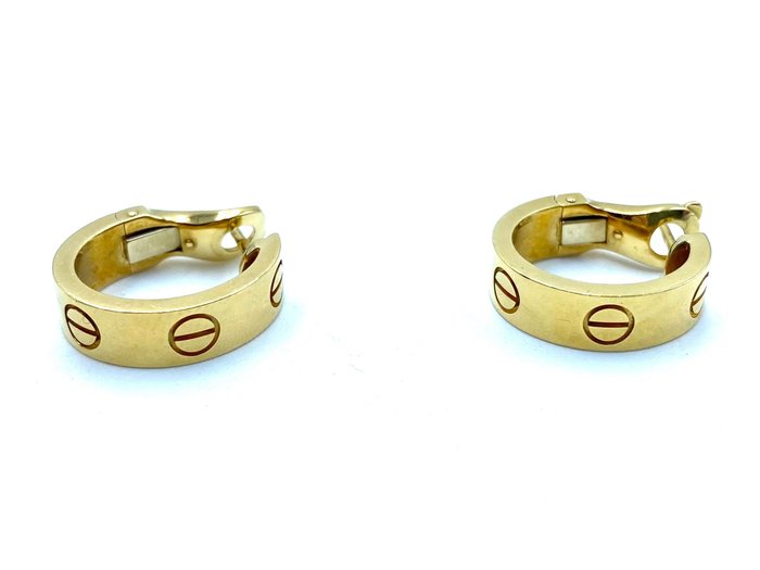 Image 3 of Cartier - 18 kt. Yellow gold - Earrings