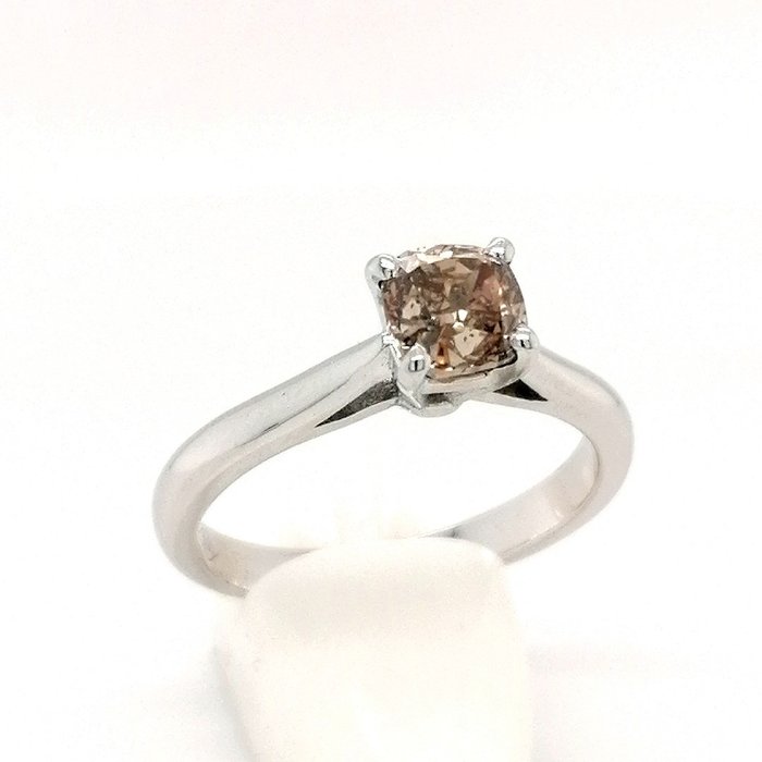 Image 2 of ***no reserve price* White gold - Soliter ring - 1.03 ct Diamond