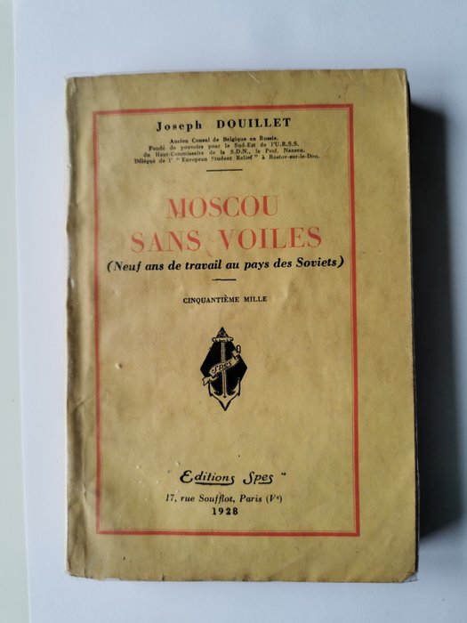 Image 2 of Hergé - Moscou sans voiles + Le Monde de Tintin - First edition - (1928/1959)