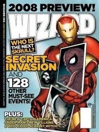 Image 3 of Wizard 196 - Wizard Magazine Iron Man Original cover - (2008)