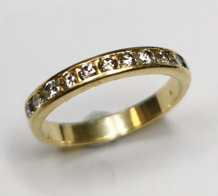 Image 2 of 18 kt. Gold - Ring - Diamonds
