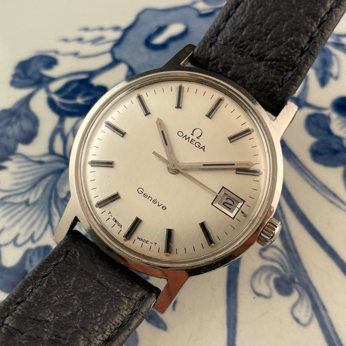 Preview of the first image of Omega - Cal. 613 Geneve- "NO RESERVE PRICE" - 136.070 - Men - 1970.