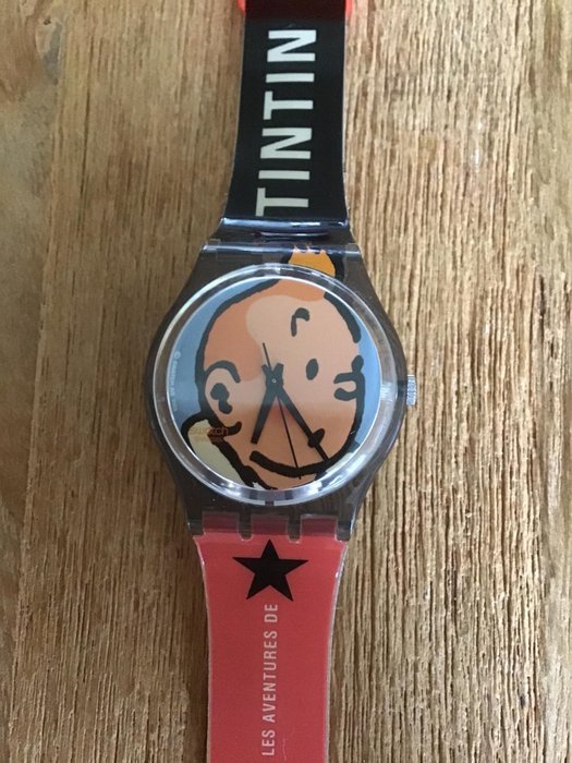 Image 3 of Tintin GM 165 - Montre Swatch GM165 - Les aventures de Tintin (2004)