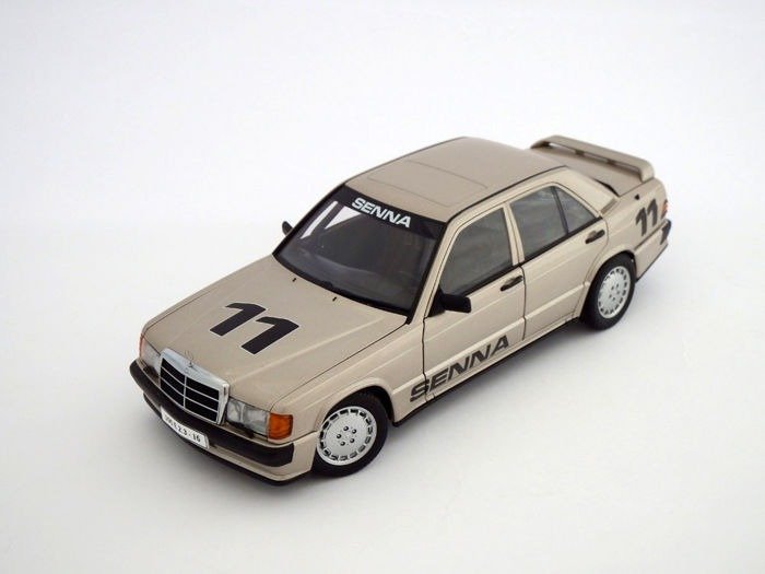 Preview of the first image of Autoart - 1:18 - Mercedes-Benz 190E 2.3 16 - Nürburgring 1984 Winner - Senna.