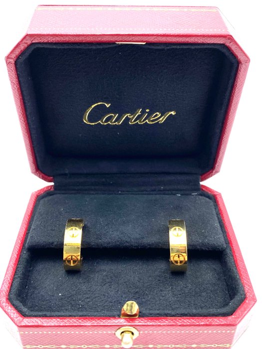 Preview of the first image of Cartier - 18 kt. Yellow gold - Earrings.