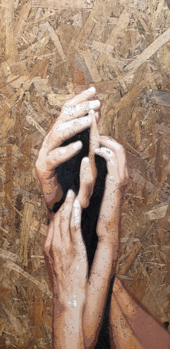 Preview of the first image of Jinks Kunst (1976) - Two hands.