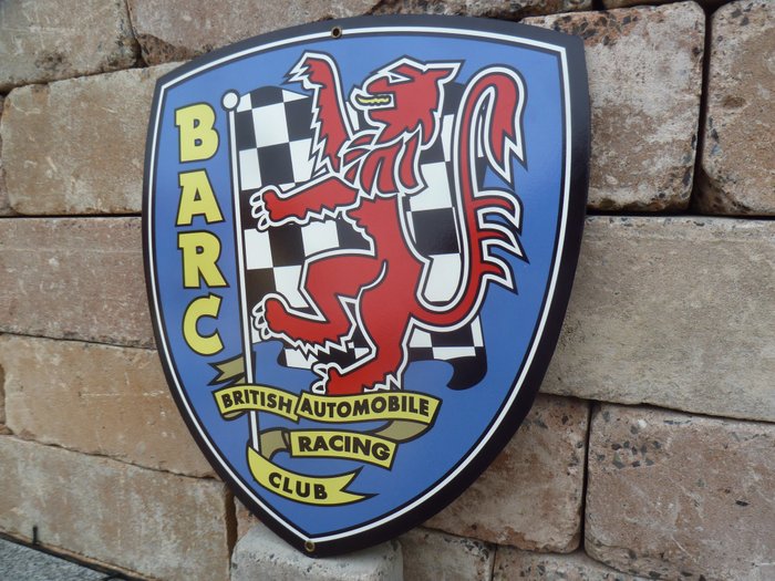 Image 2 of Sign - British Automobile Racing Club (BARC) Schild Metall - BARC - After 2000