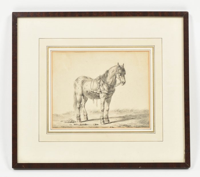 Image 3 of Eugène Joseph Verboeckhoven (1798/99-1881) - Werkpaard