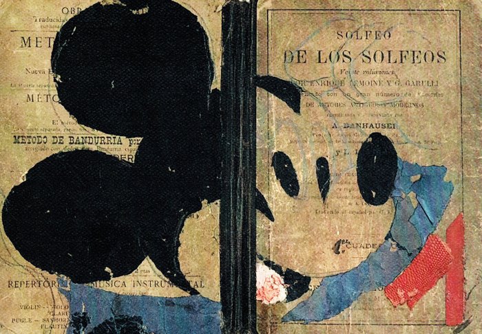 Preview of the first image of Vintage Mickey Mouse - Fine Art Giclée 9/10 - Fernando Alday Signed - First edition.