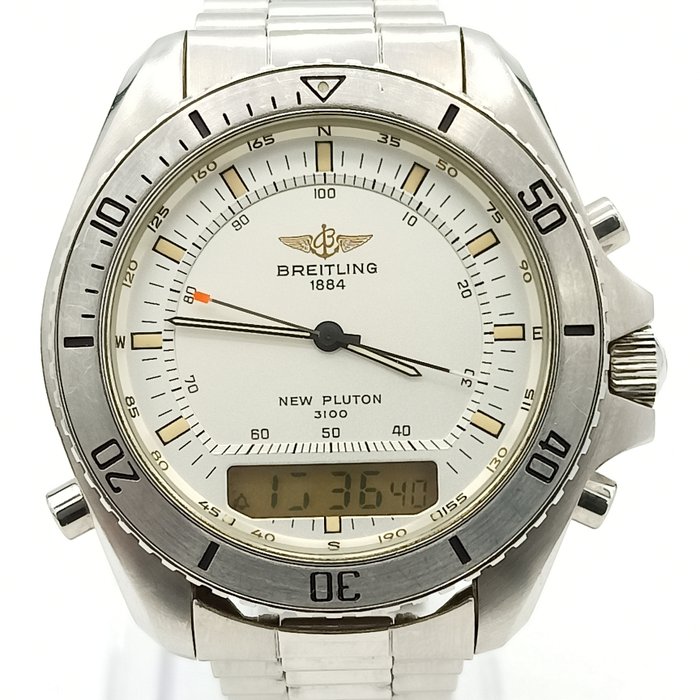 Image 3 of Breitling - New Pluton 3100 - A51037 38223 - Unisex - 1980-1989