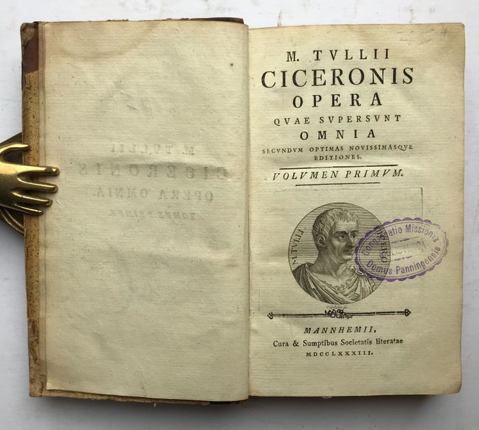 Image 2 of Cicero, Marcus Tullius - M. Tulli Ciceronis Opera Quae Supersunt Omnia - 1783/1787