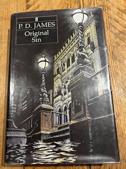 Preview of the first image of Signed; PD James - Original sin - 1994.