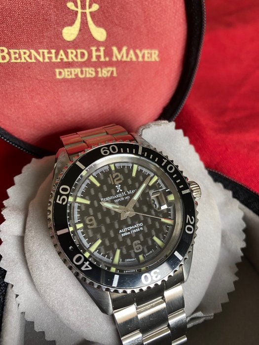Preview of the first image of Bernhard H. Mayer - Nauticus Austro 500 limited edition - 41702.570.6 - Men - 2000-2010.